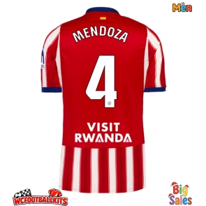 Atletico Madrid Rodrigo Mendoza #4 Replica Home Stadium Shirt 2026-27 Short Sleeve